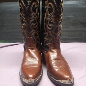 Mens Size 8.5 Laredo Leather Boots